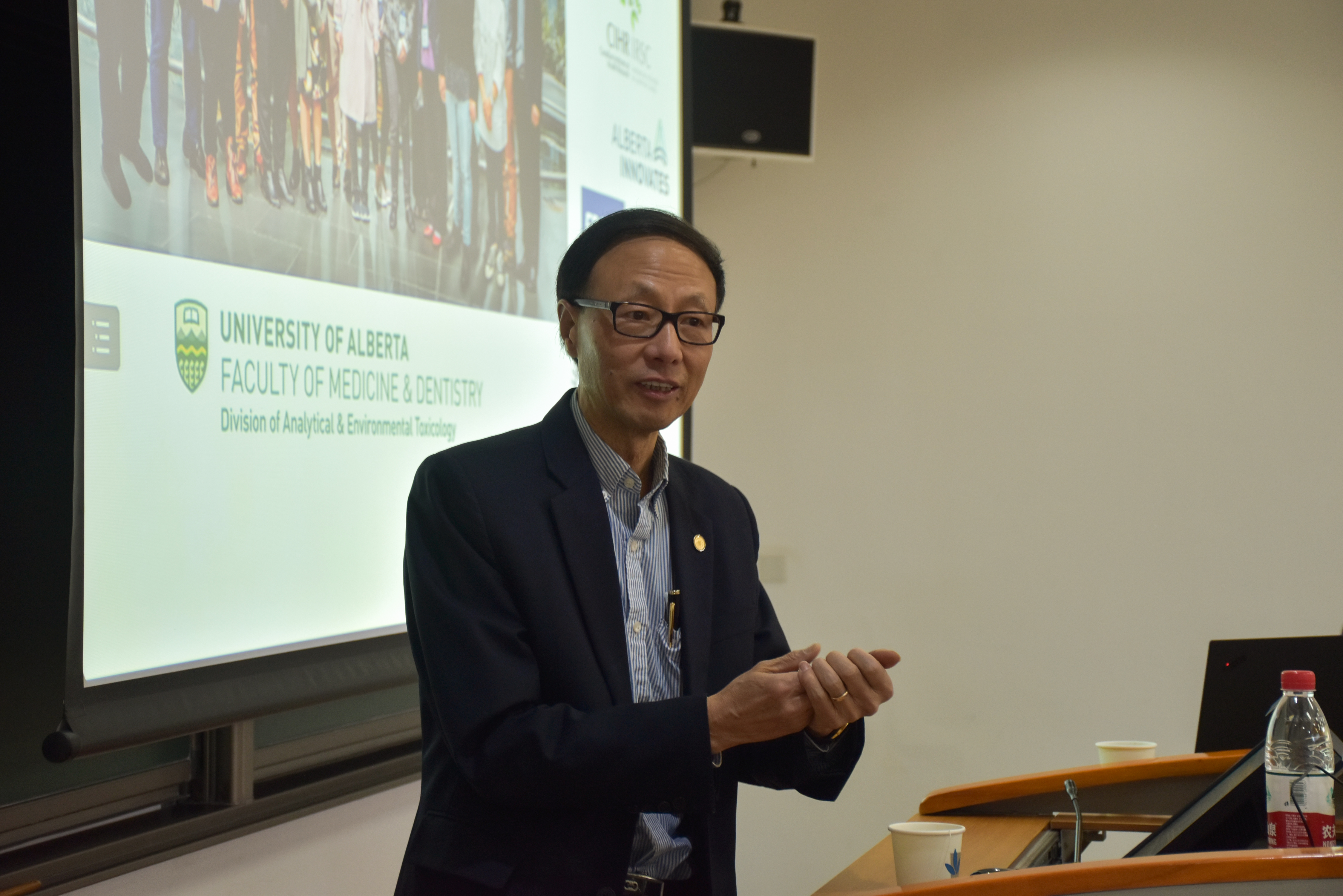 加拿大皇家科学院院士乐晓春来校